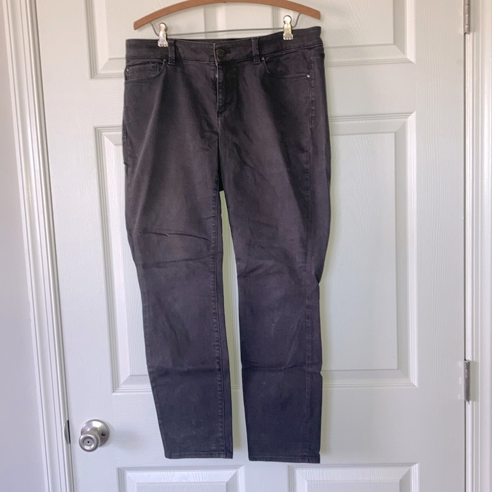Ann Taylor gray The Skinny jeans